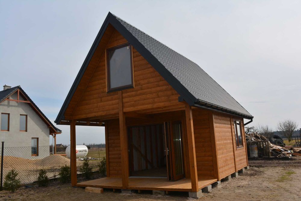Domy dom  z drewna,domki letrniskowe bez pozwolenia rekreacyjne