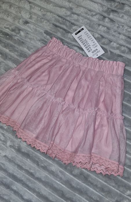 Spódnica koronka tiul rozm.110