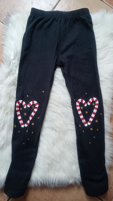 Legginsy 134 ocieplane