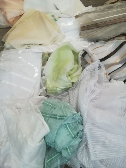 Тюль для рукоделия, для шитья, отрезы, разная, новая, обрезы, куски,