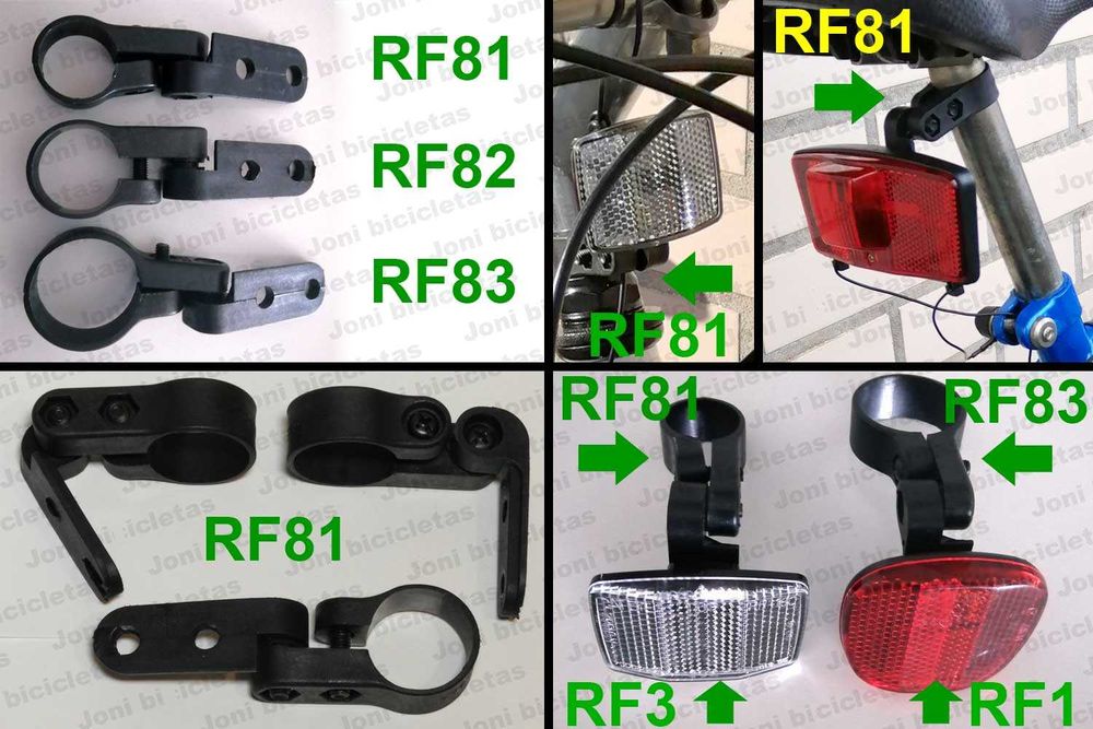 Reflectores de bicicleta clássica, pasteleira, montanha, criança