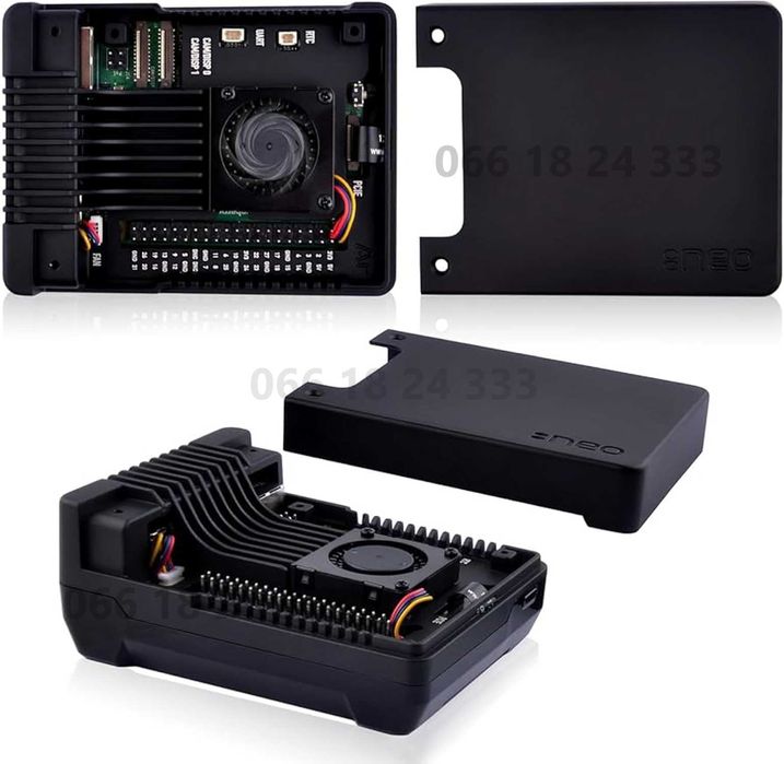 Нові комплектуючі для Raspberry Pi 5: корпус, кулер, кабель, microSD