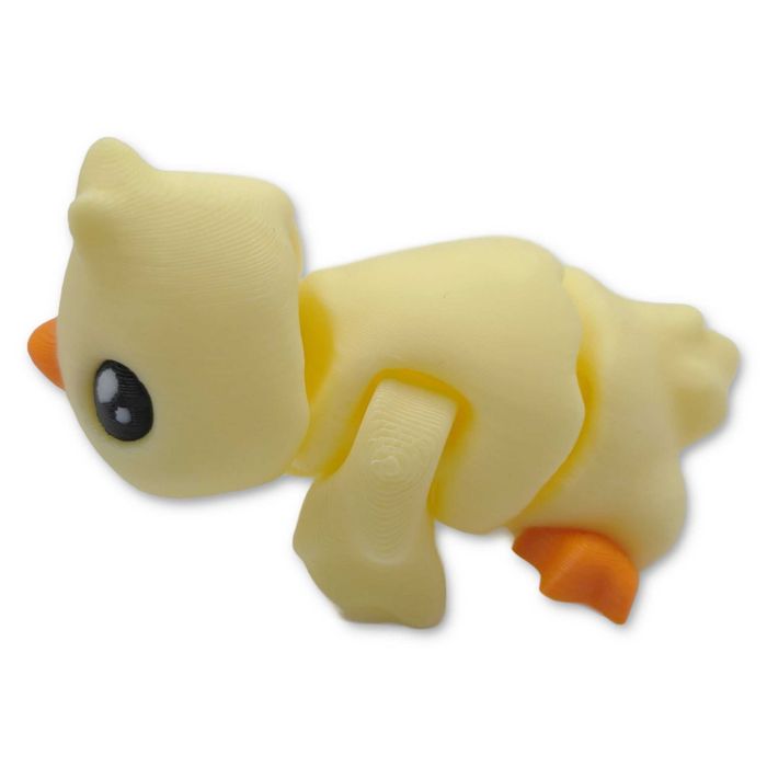 Piórek – ruchoma figurka kurczątka – Druk 3D