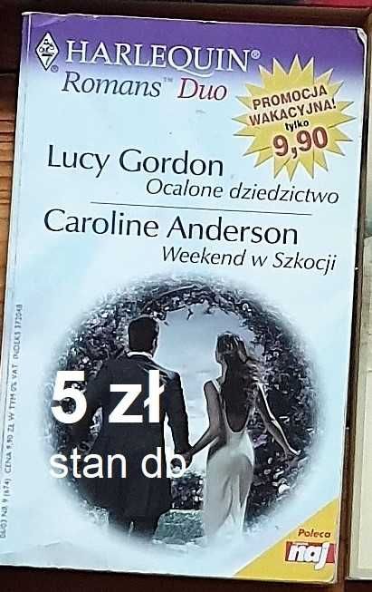 Harlequin, Gordon,  Anderson "Ocalone dziedzictwo, Weekend w Szkocji"