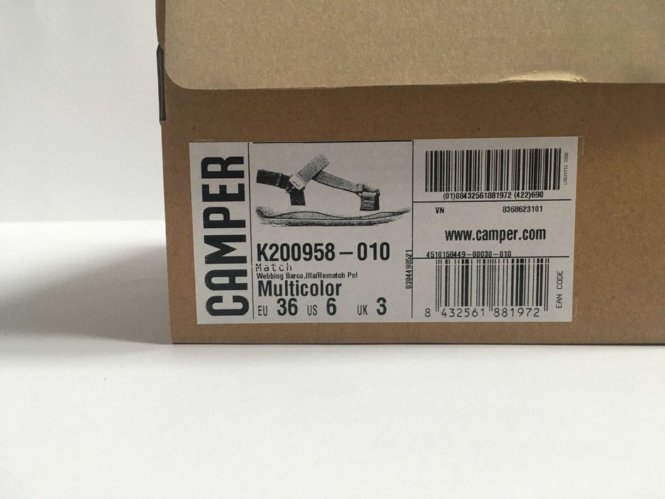 CAMPER / sandały Match Multicolor