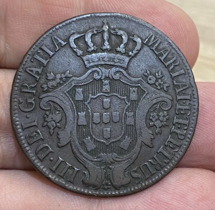 Moeda  299 - X Reis D MARIA/PEDRO 1785