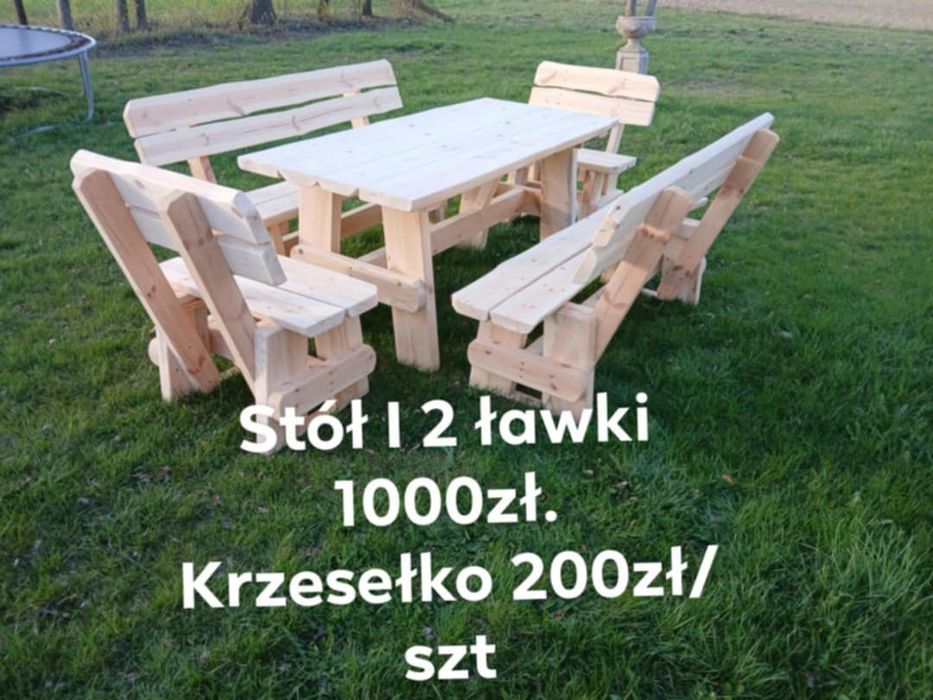 Meble ogrodowe stoły