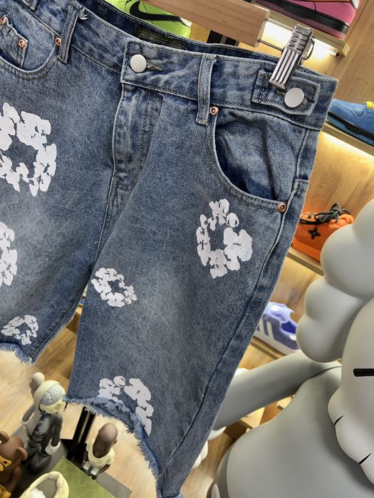 Шорти Джинсові Denim Tears x Levis Blue / White
