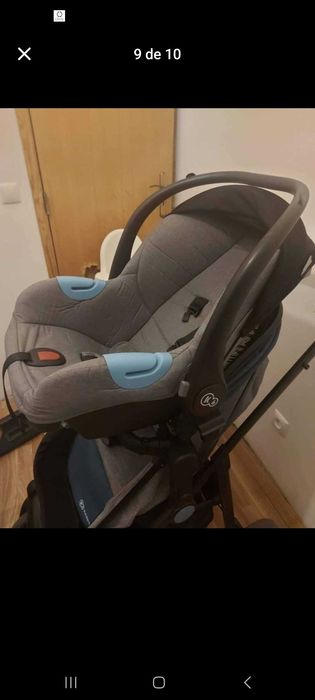Carrinho trio  de bebé64873957732609121