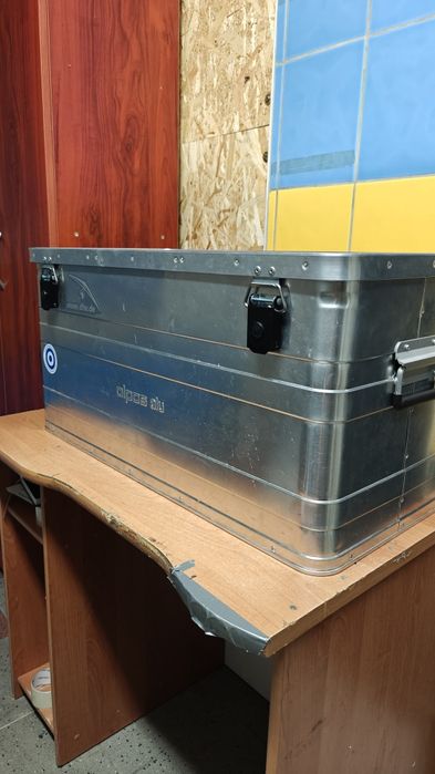 Skrzynia aluminiowa szczelna alpos alu