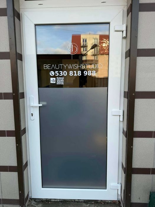 Folia mleczna Przeciwsłoneczna na Balkon / Witryna / Szyby
