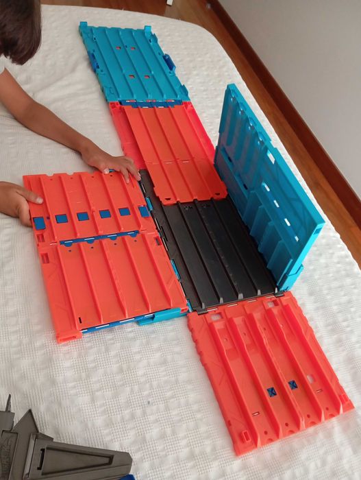 Pista Hotwheels Track Builder Crate original em excelente estado