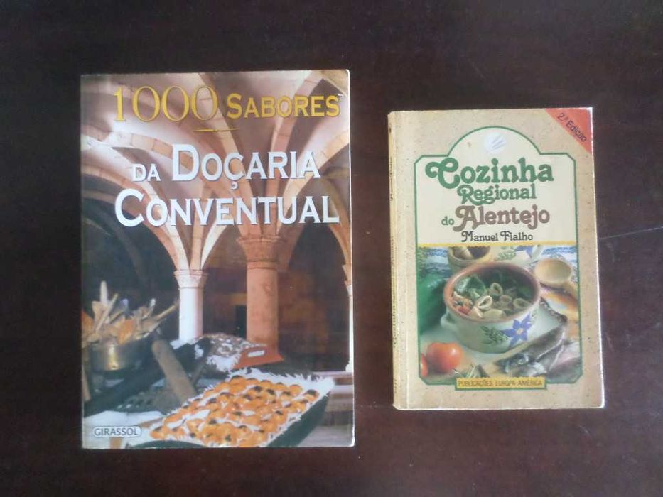 Cozinha tradicional portuguesa e outros livros sobre culinária