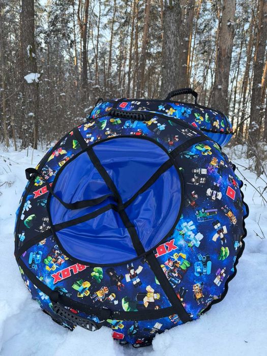 Тюбінг Плюшка Ватрушка Тюбинг 100см з камерою R16 Roblox