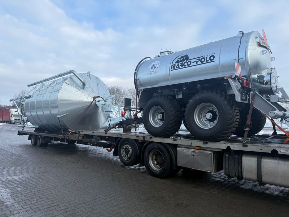 Silos 40 ton 30 t 25 t zbiornik zbożowy nowy Marco-Polo