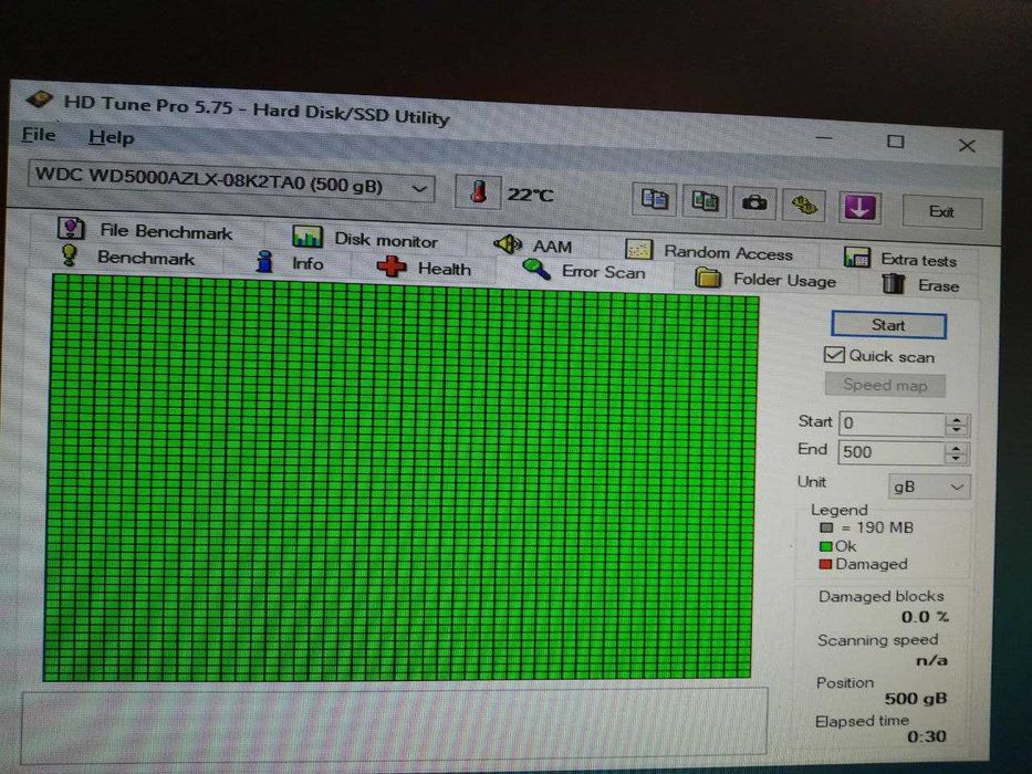 Надійний швидкий WD BLUE AZLX 3,5" HDD 500Gb 7200prm 32Mb SATAIII
