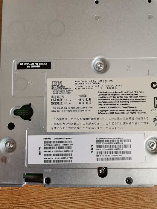 Сервер IBM Flex System x240 IBM 8737- AC1 8737J1J N28270W 81Y4322