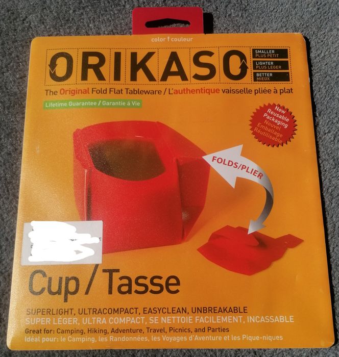 Copo desmontável da Orikaso - Novo