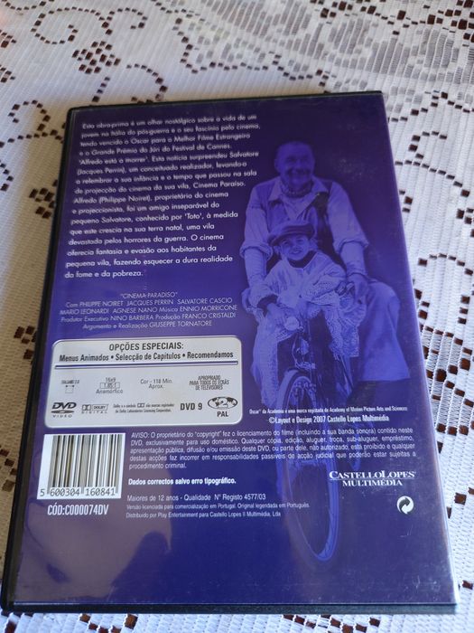 Cinema paraíso dvd