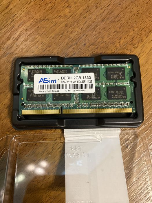 Модуль оперативної пам'яті DDR3 Asint 2GB-1333 для ноутбуків
