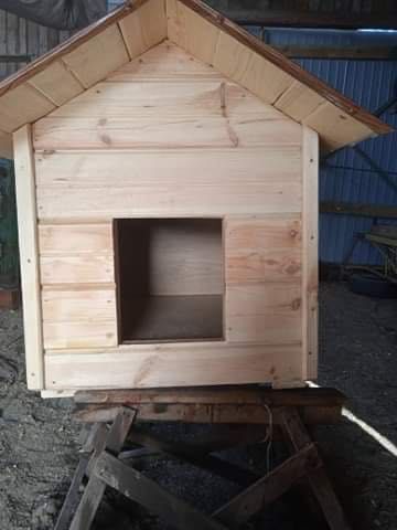 Buda dla psa ocieplana