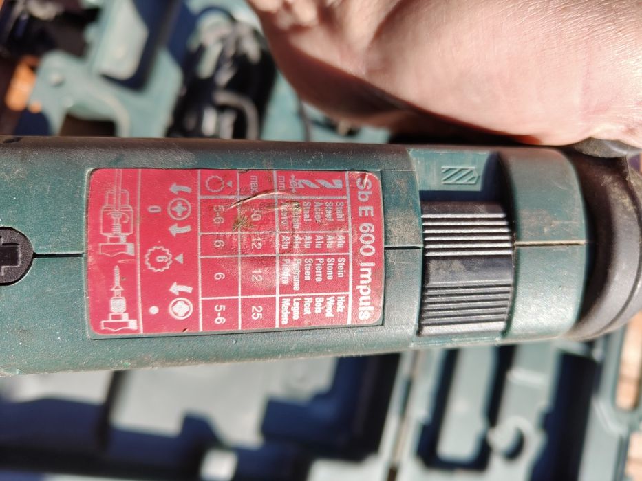 Ударная дрель Metabo SBE 650 Impuls
