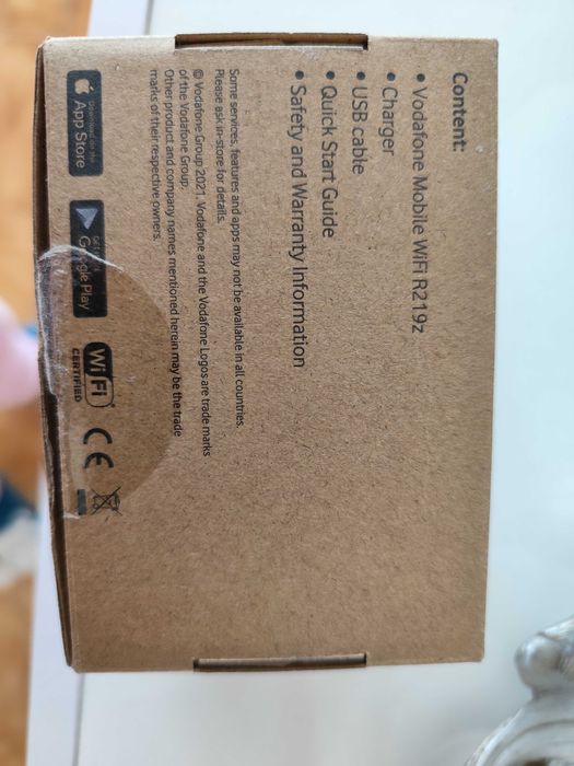 Router Vodafone como novo