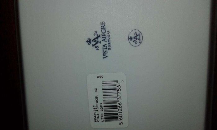 Prato/Vista Alegre -Azul, Cidade de Lisboa / Tejo- Novo com caixa