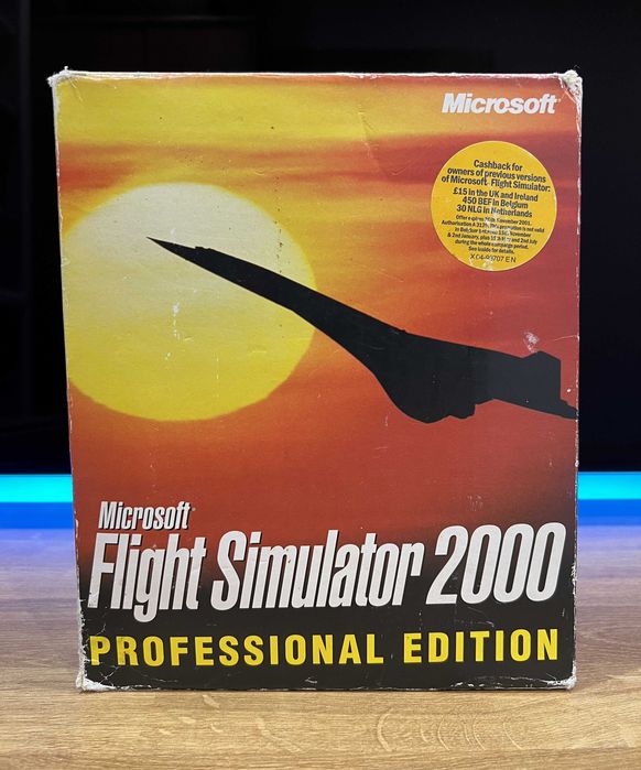 Flight Simulator 2000 Professional (PC EN 1999) Big Box komplet Pszów ...