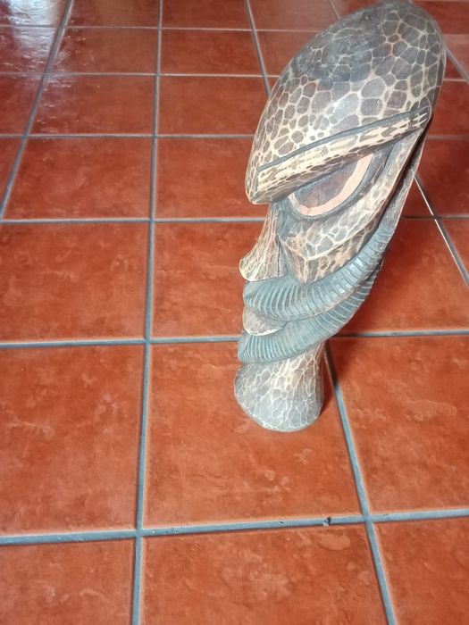 Peças de decoração madeira maciça