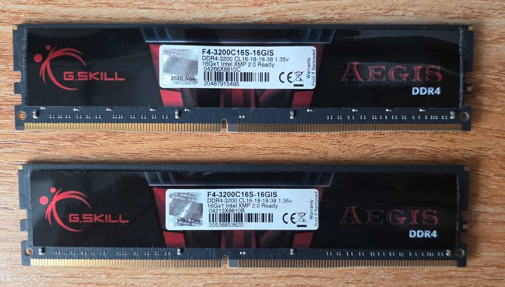 Pamięć DDR4 G.Skill Aegis 2x16GB 3200MHz CL16