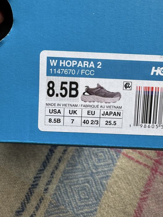 Сандалі трекінгові для хайку Hoka Hopara 2