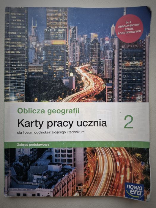 Oblicza geografii Karty pracy ucznia 2