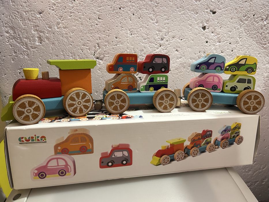 Cubika Поїзд з машинками
