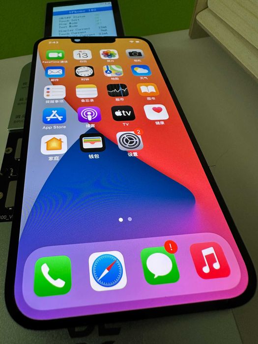 Oryginalny wyświetlacz Apple iPhone 14 + górna taśma FVAT 23%