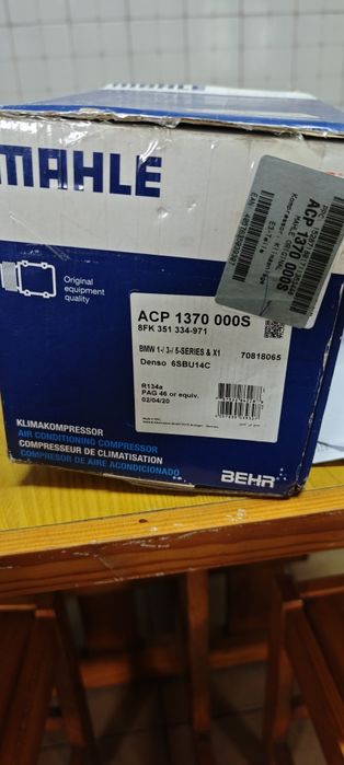 Compressor Ar Condicionado BMW Série 1 3 e 5