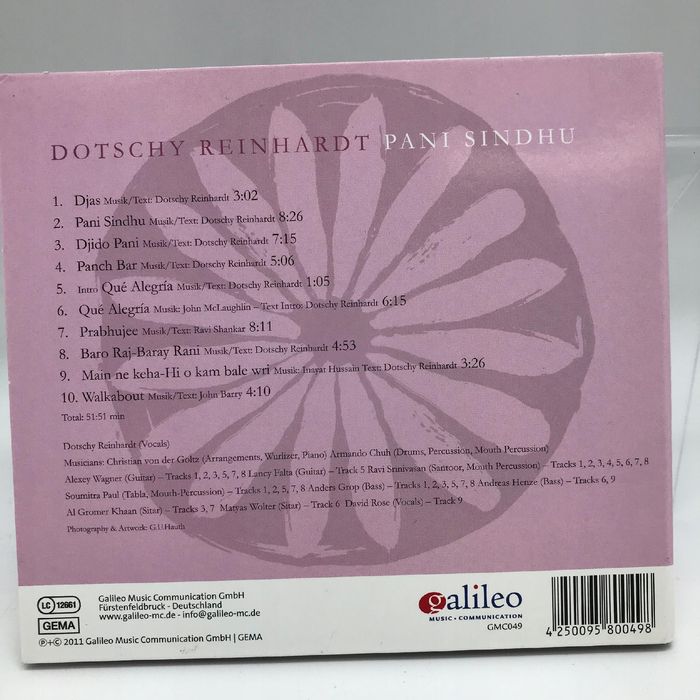 cd - dotschy reinhardt - pani sindhu