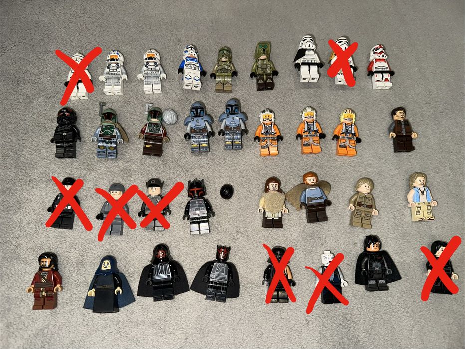 Figurki Lego Star Wars