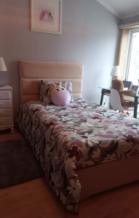 Cama Sommier rosa