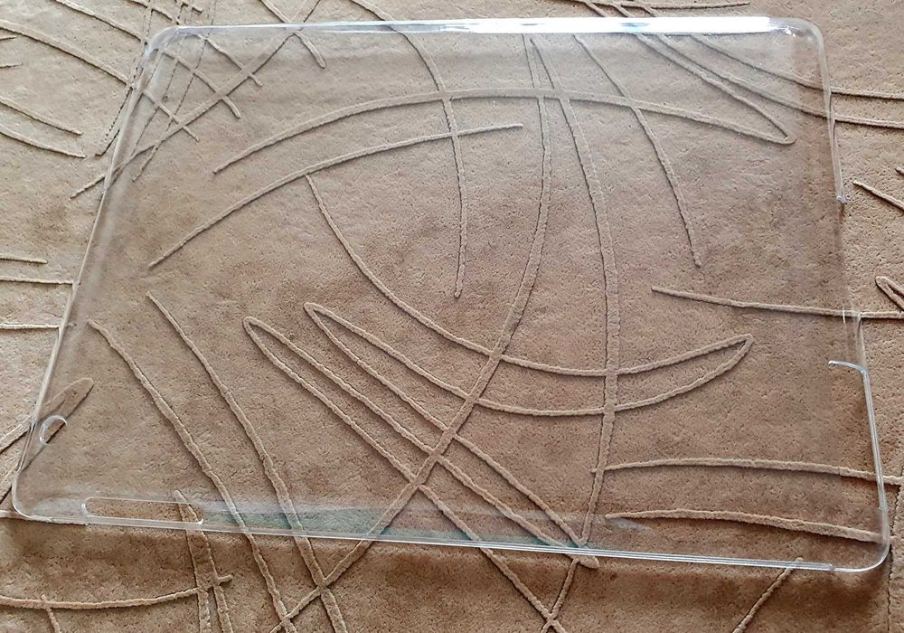 Прозора накладка чохол для iPad 2/3/4 , Прозрачный чехол айпад 2/3/4