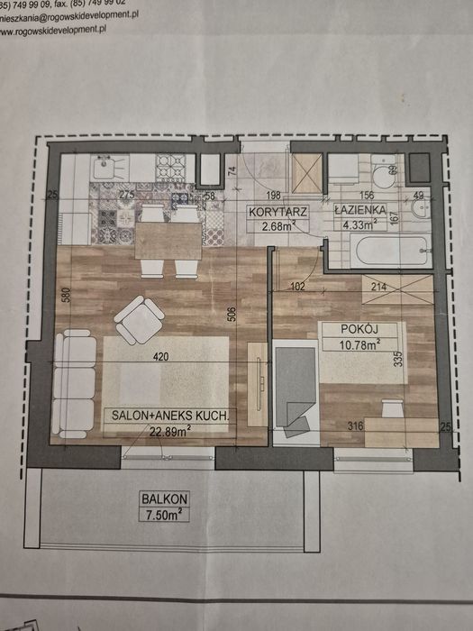 Mieszkanie 41m2  rezerwacja