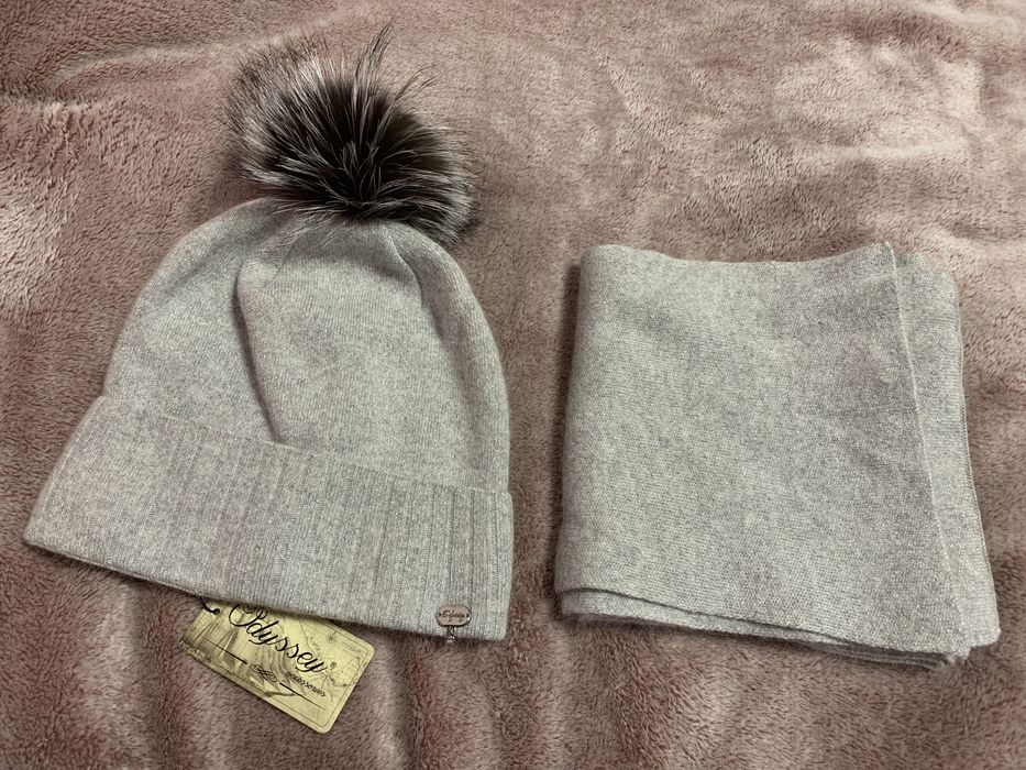 Шапка і шарф, комплект Odyssey «Августіна»