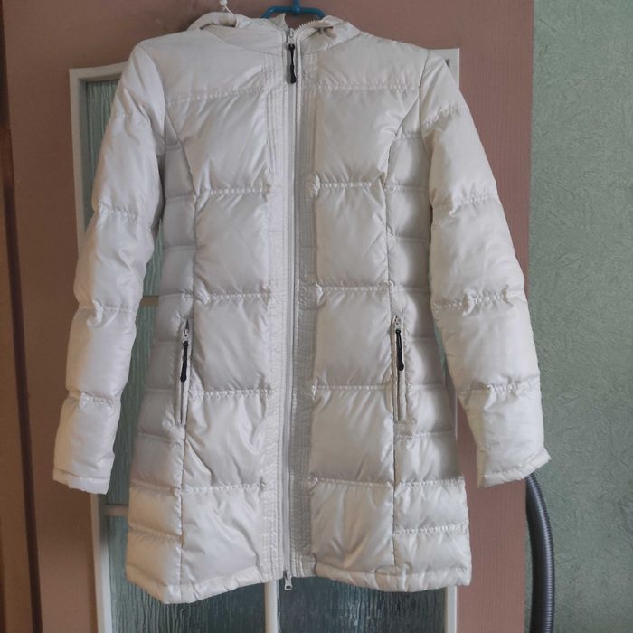 Пуховик Peak xs молочний