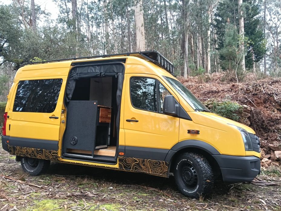 Vw volkswagen crafter autocaravana 2016 reboque motos 
Motor 2.0