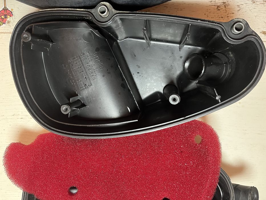 филтр бокс на aprilia sr50