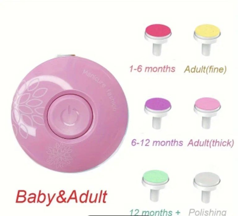 Набір для підстригання нігтів 6-в-1 | Безпечний  Немовлят (0+) та