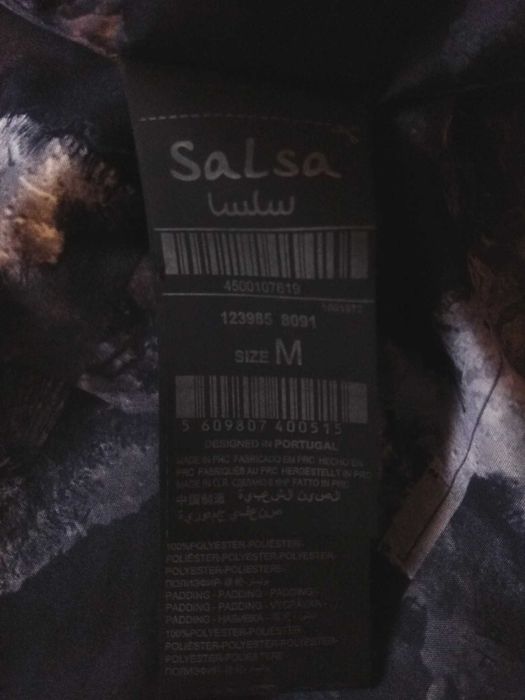 Blusão almofadado SALSA