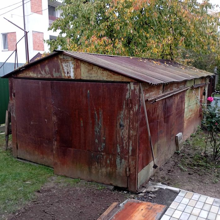 продам  мет гараж, 20 м кв,  3,2х6,3 м, самовивіз
