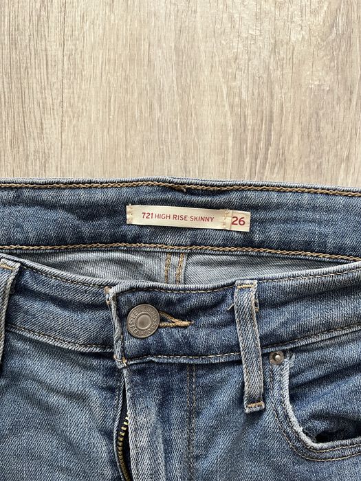 Levis 721 High rise skinny жіночі джинси