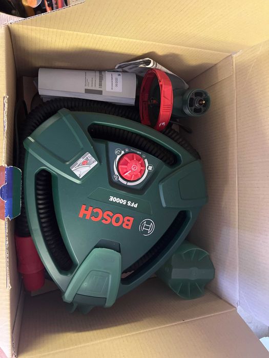 Sistema pintura BOSCH PFS 5000 E - 1200W - Usado 1 vez - Garantia